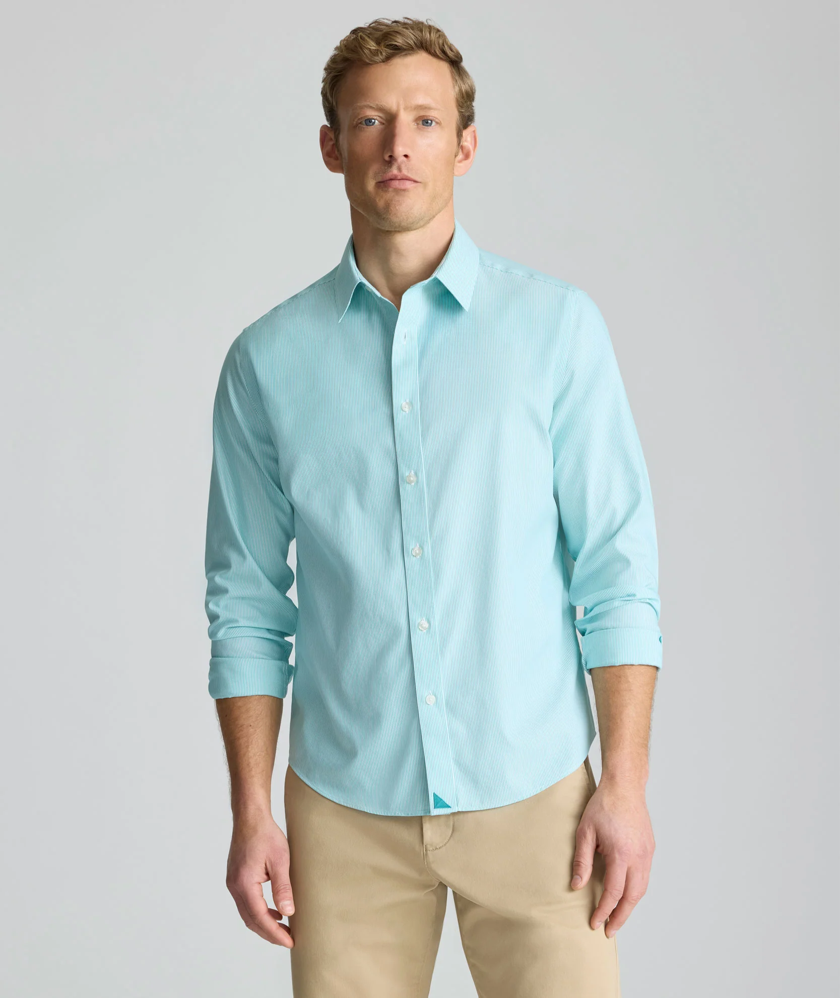 Wrinkle-Free Bordeaux Shirt - FINAL SALE - Image 4