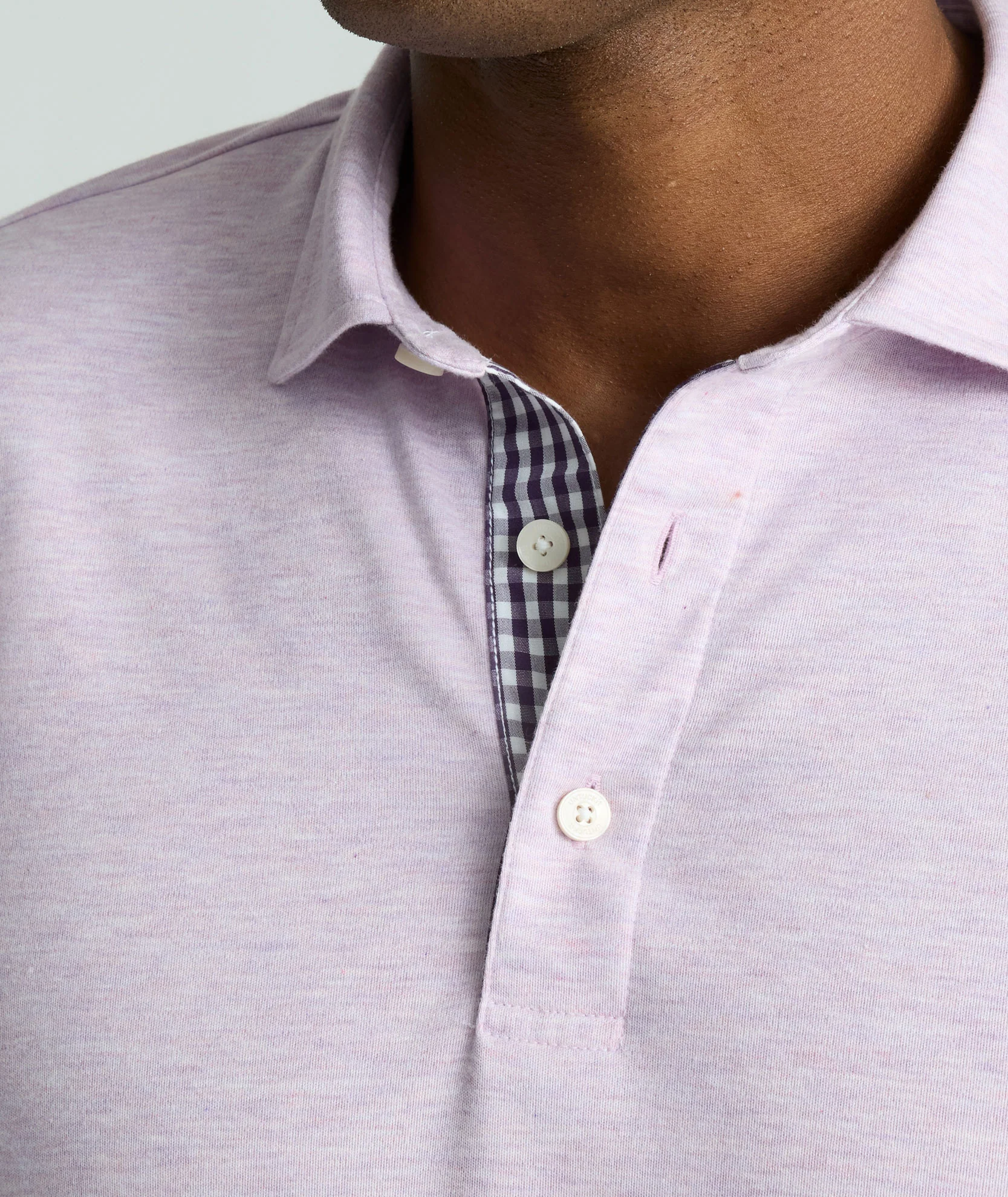 Wrinkle-Free Long-Sleeve Polo - FINAL SALE - Image 3