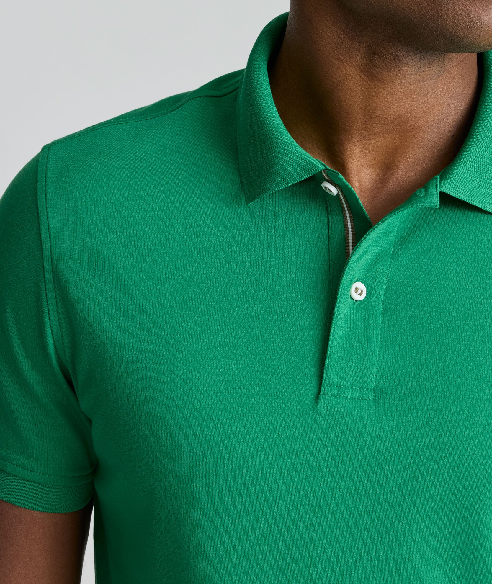 Wrinkle-Free Damaschino Polo - FINAL SALE - Image 3