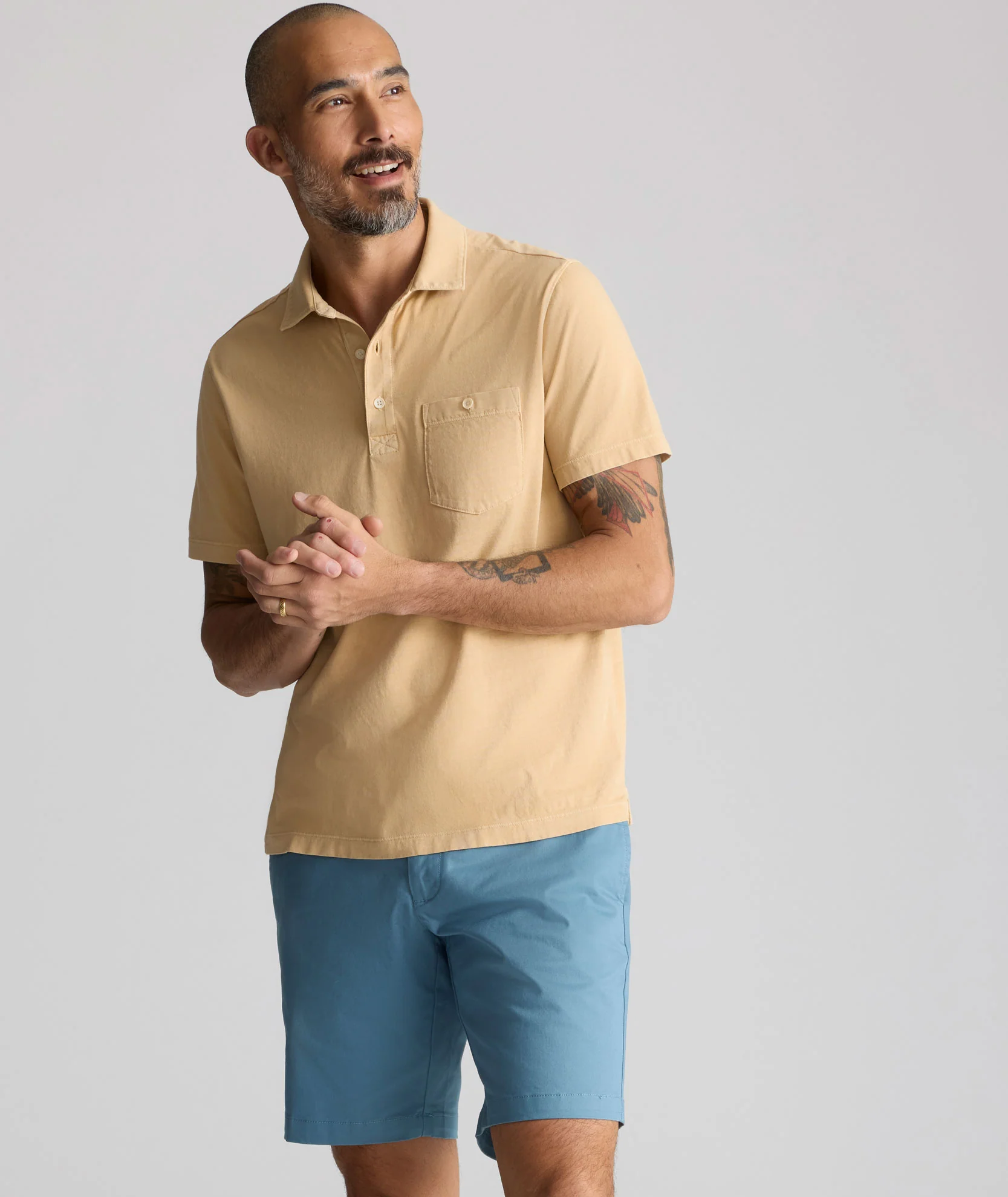 Vintage Wash Polo