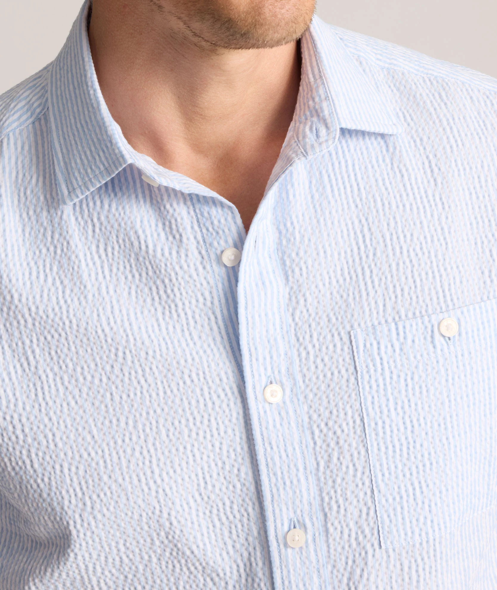 Performance Seersucker Short-Sleeve Shirt - Image 4