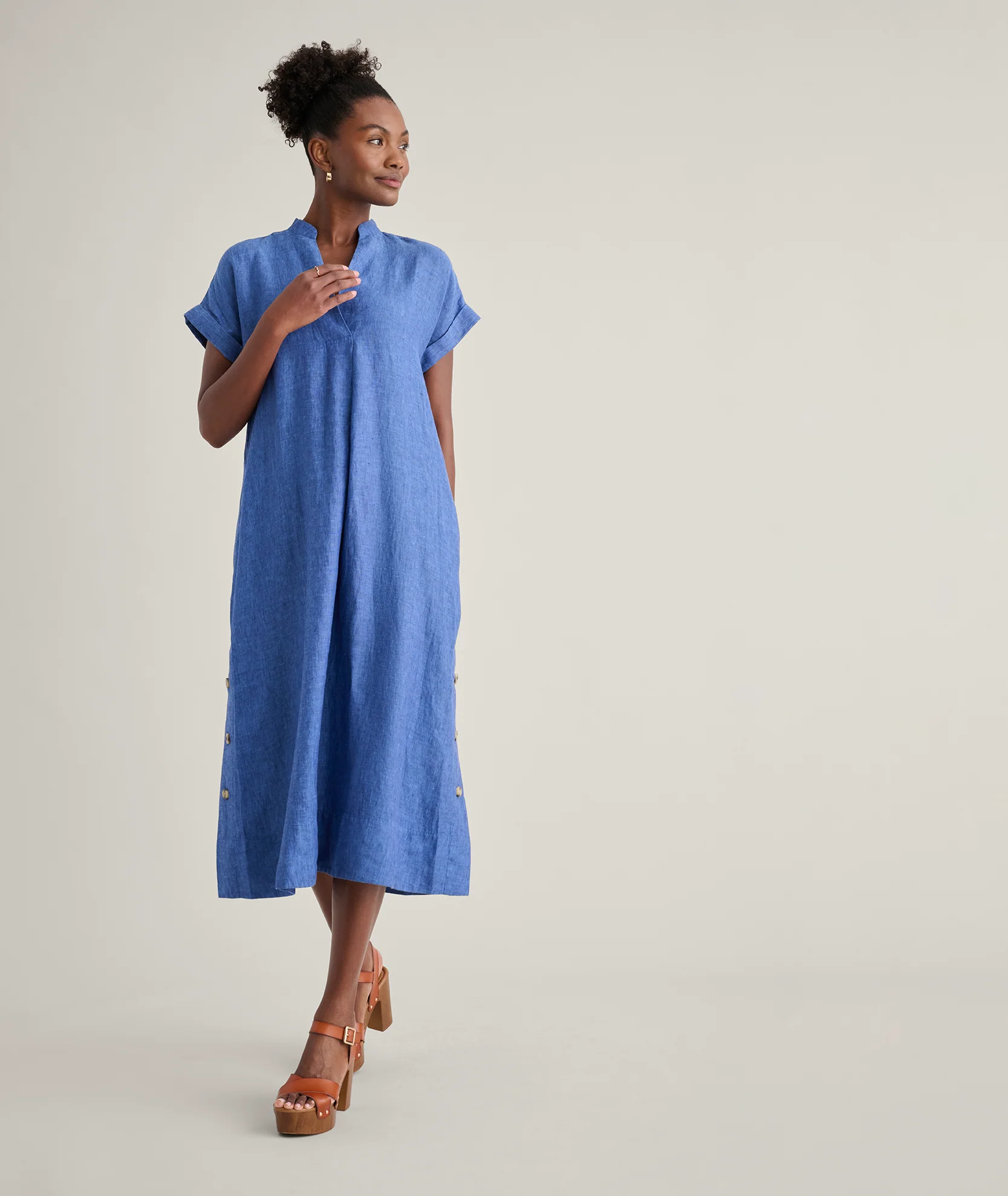 Linen Francesca Dress - Image 3
