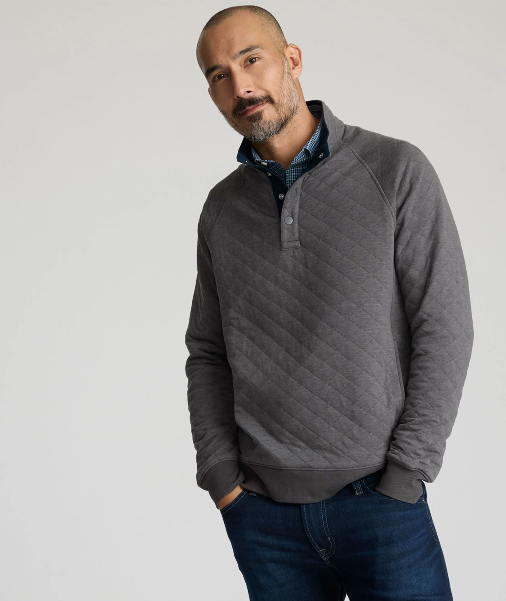 Quilted Pullover - FINAL SALE