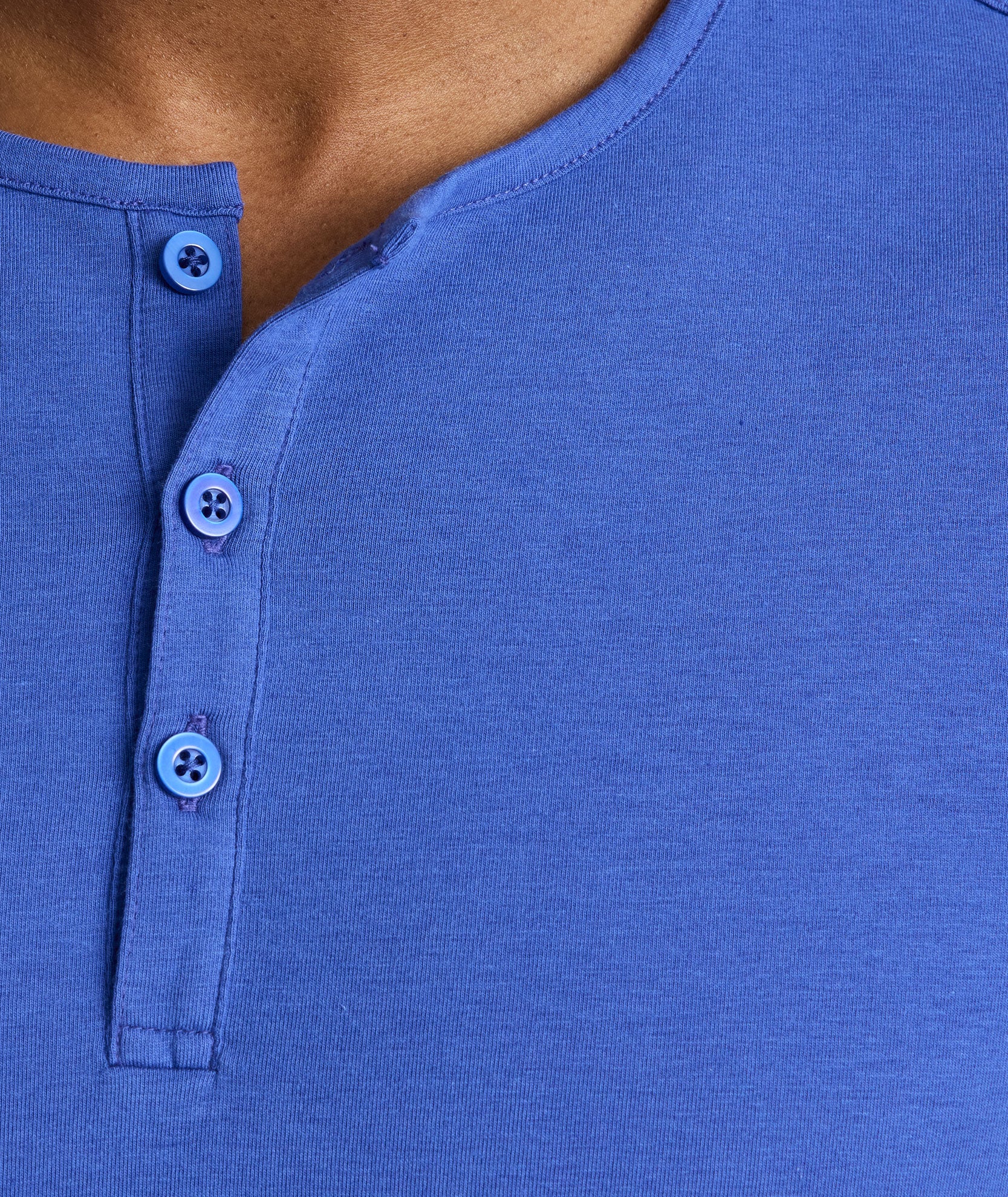 EcoSoft™ Short-Sleeve Henley - FINAL SALE - Image 3