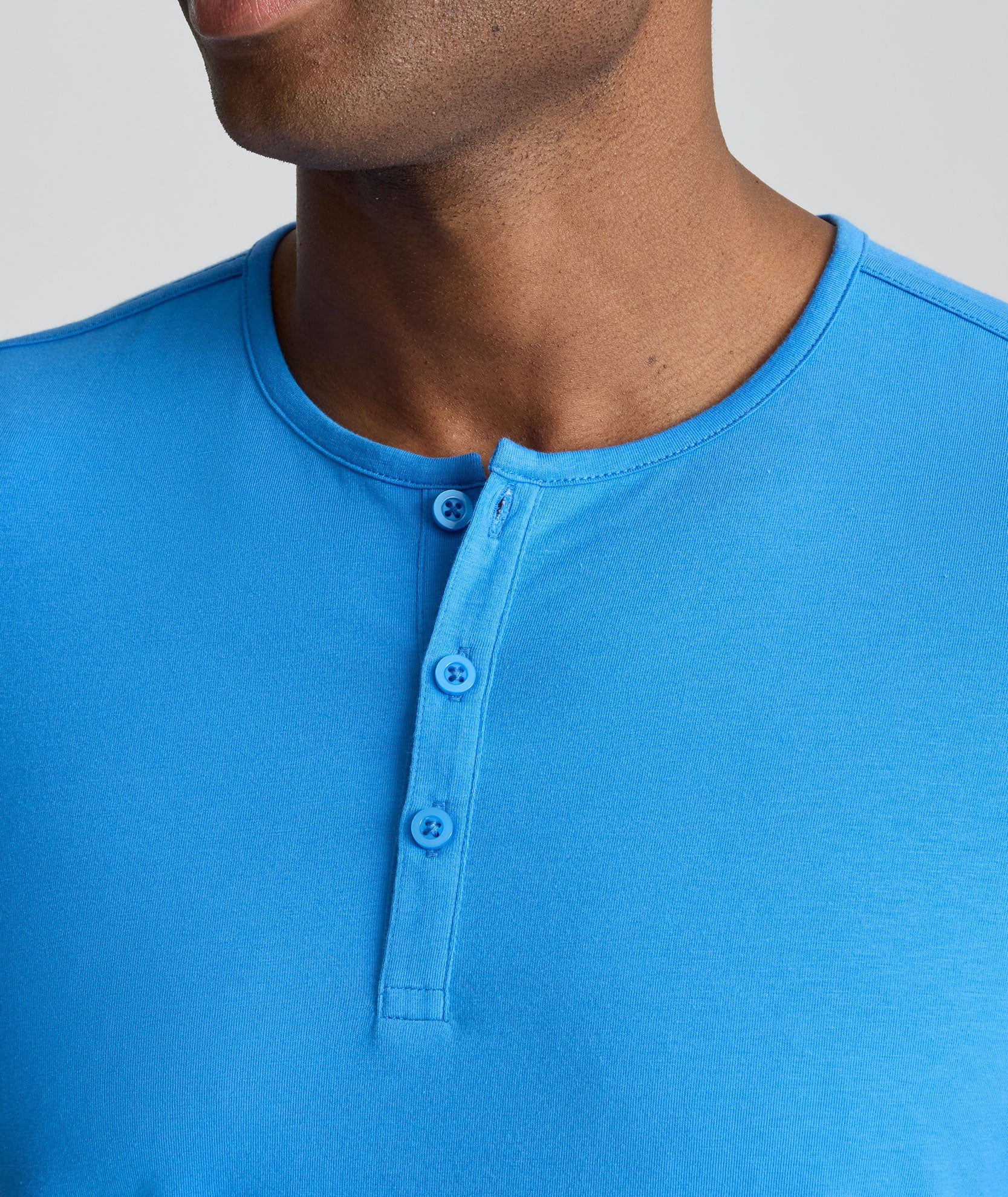 EcoSoft™ Short-Sleeve Henley - Image 3