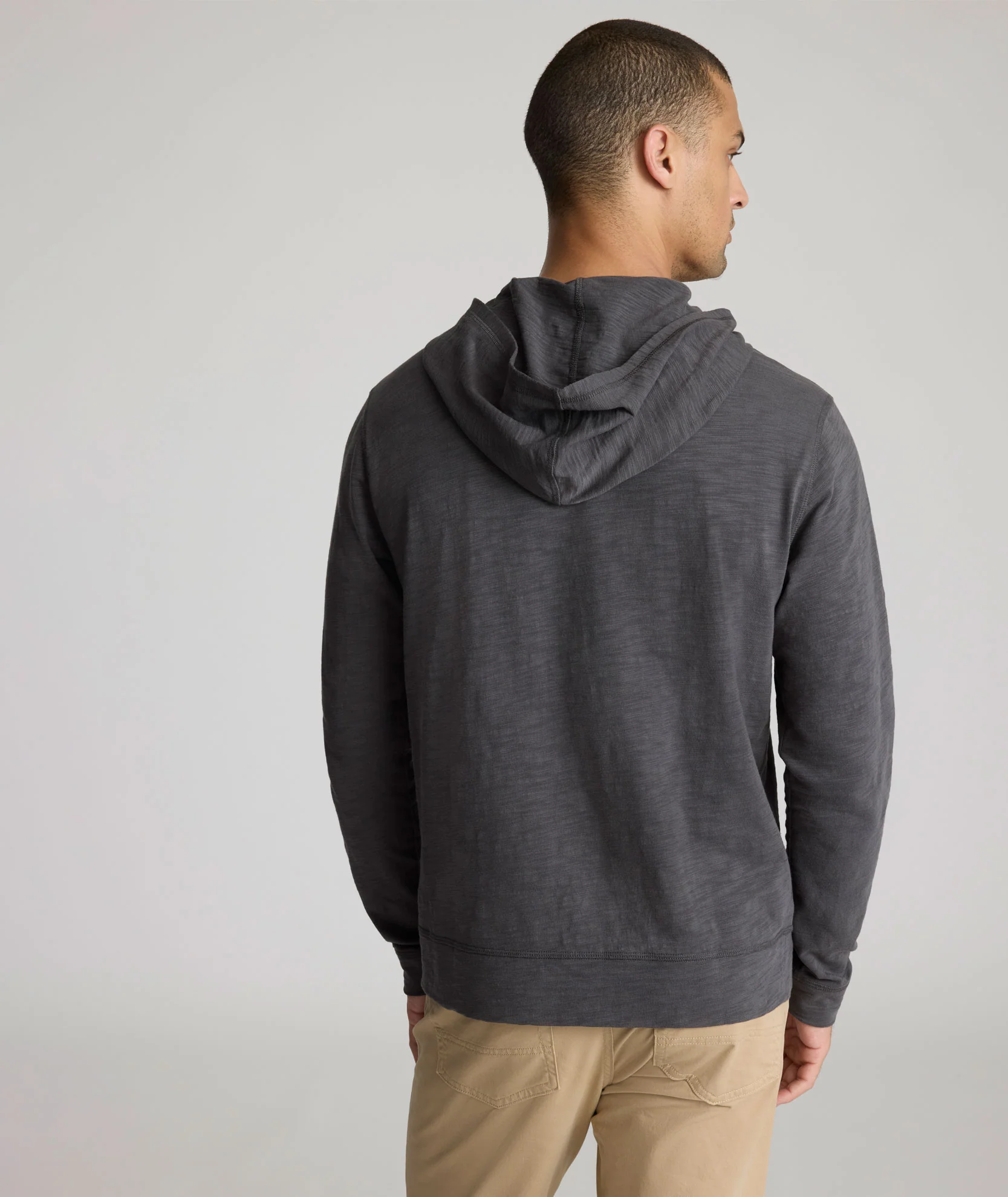 Slub Cotton Hoodie - FINAL SALE - Image 4