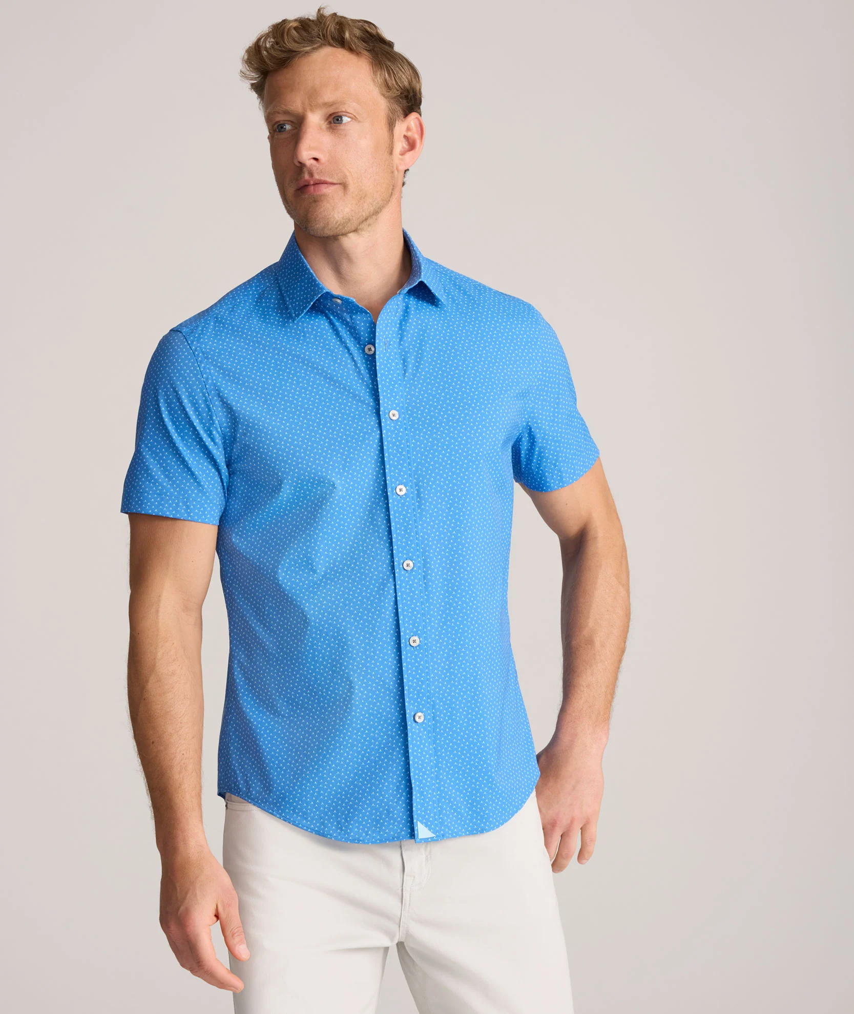 Performance Short-Sleeve Livingston Shirt - Image 3