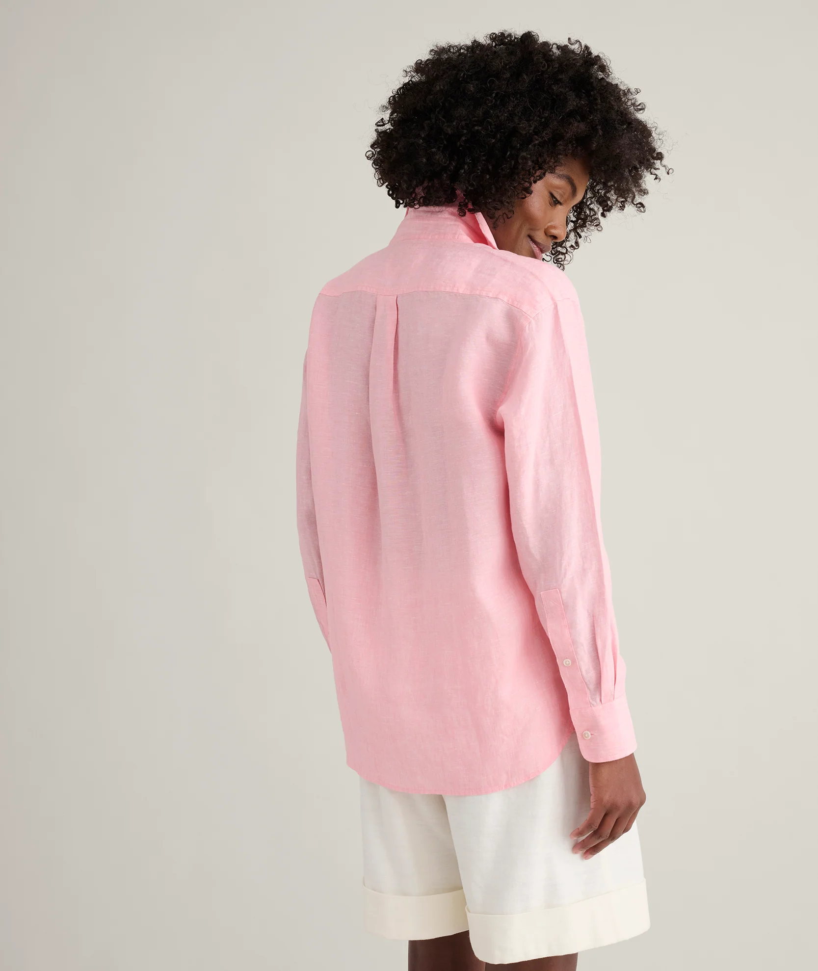 Linen Relaxed Fit Melanie Shirt - Image 4