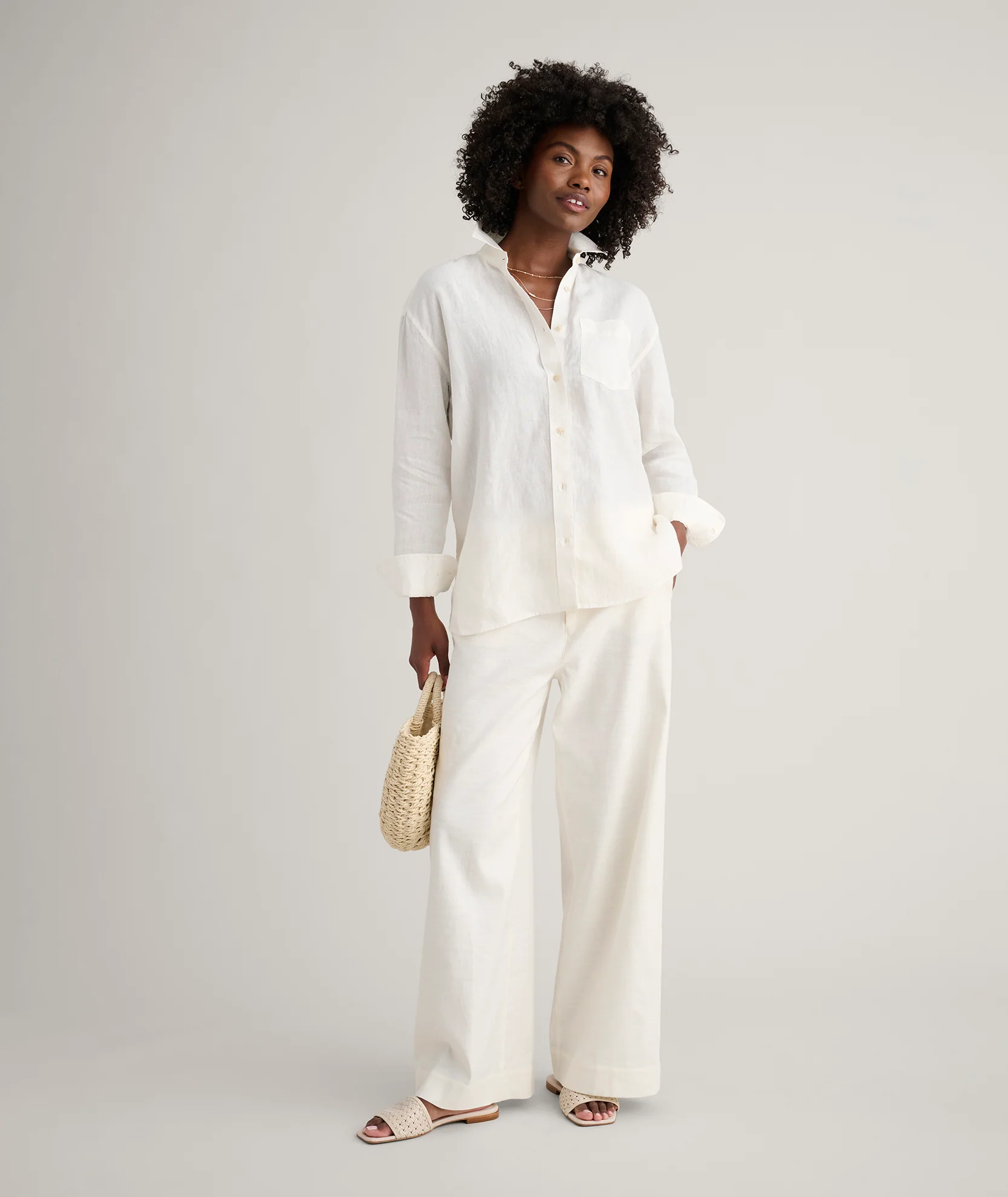 Linen Relaxed Fit Melanie Shirt - Image 3