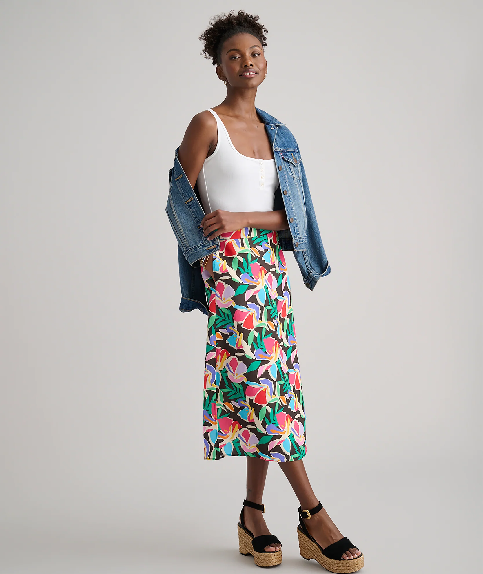Linen Blend Pippa Skirt - Image 5