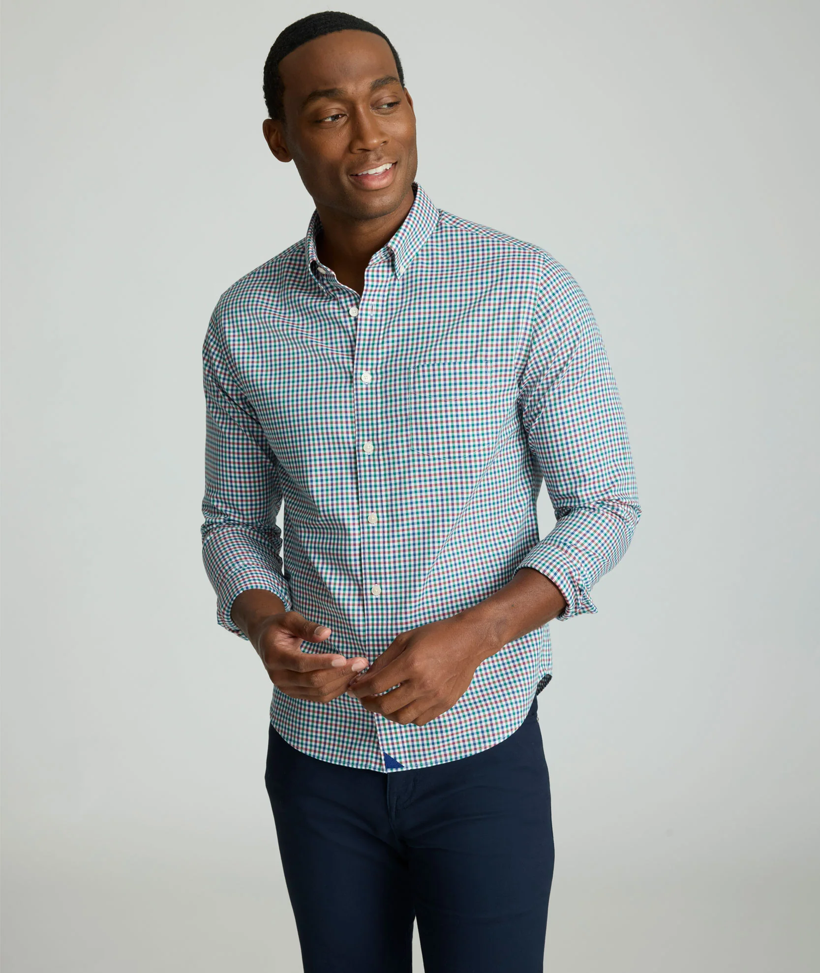 Wrinkle-Free Pomerose Shirt - FINAL SALE - Image 2