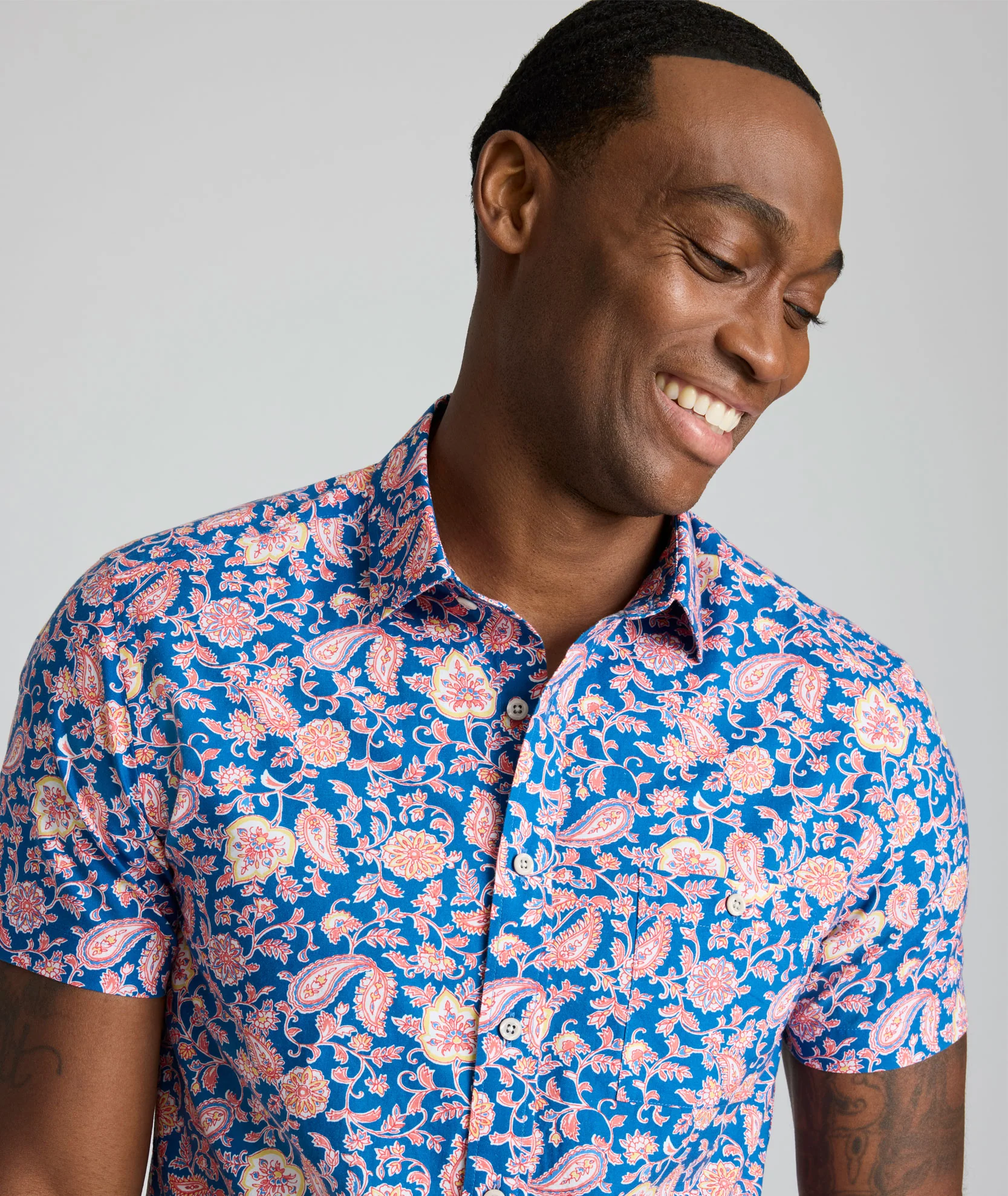 Summerweight Short-Sleeve Quarry Shirt - FINAL SALE - Image 2