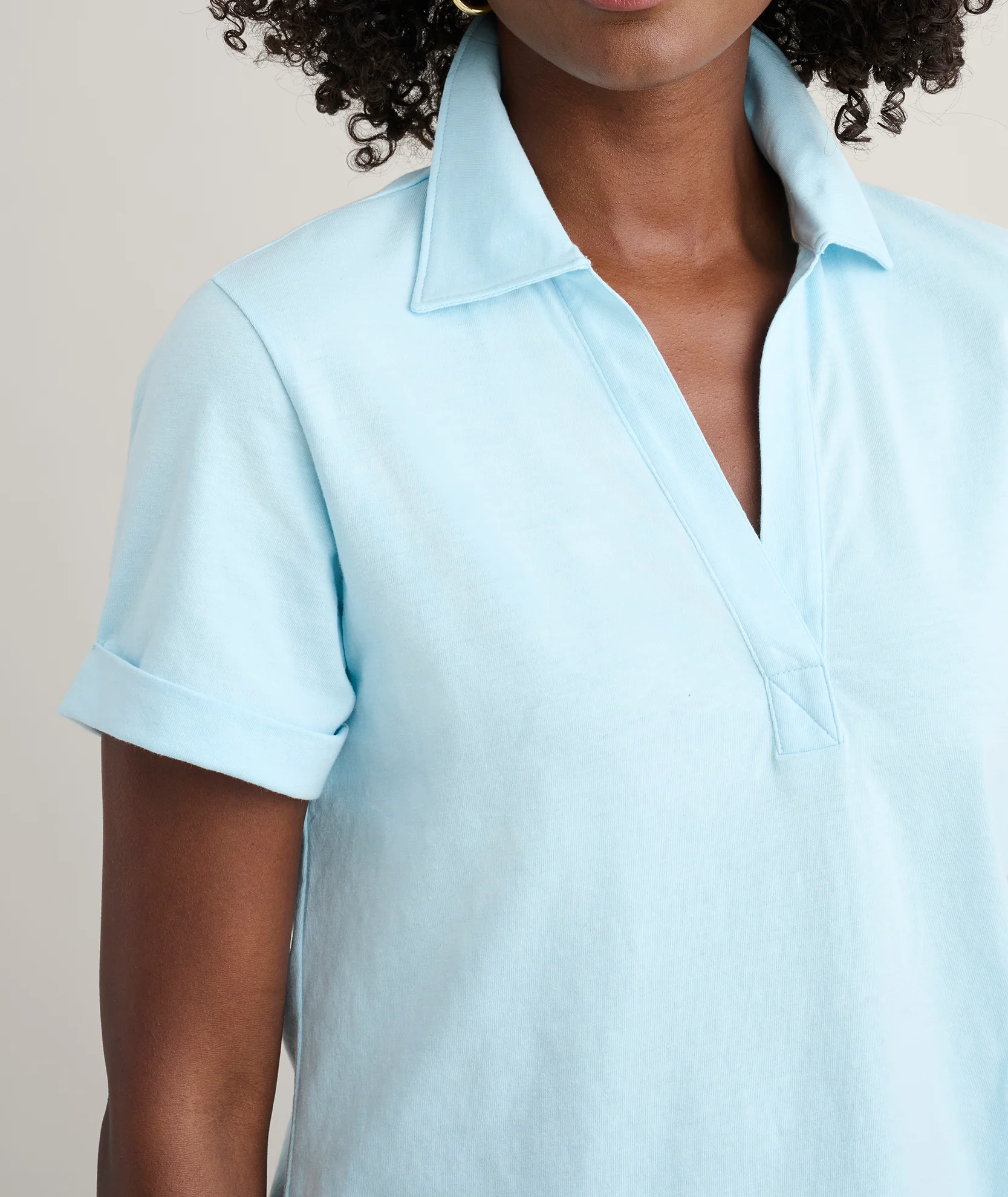 Cotton Knit Shelby Polo - Image 2