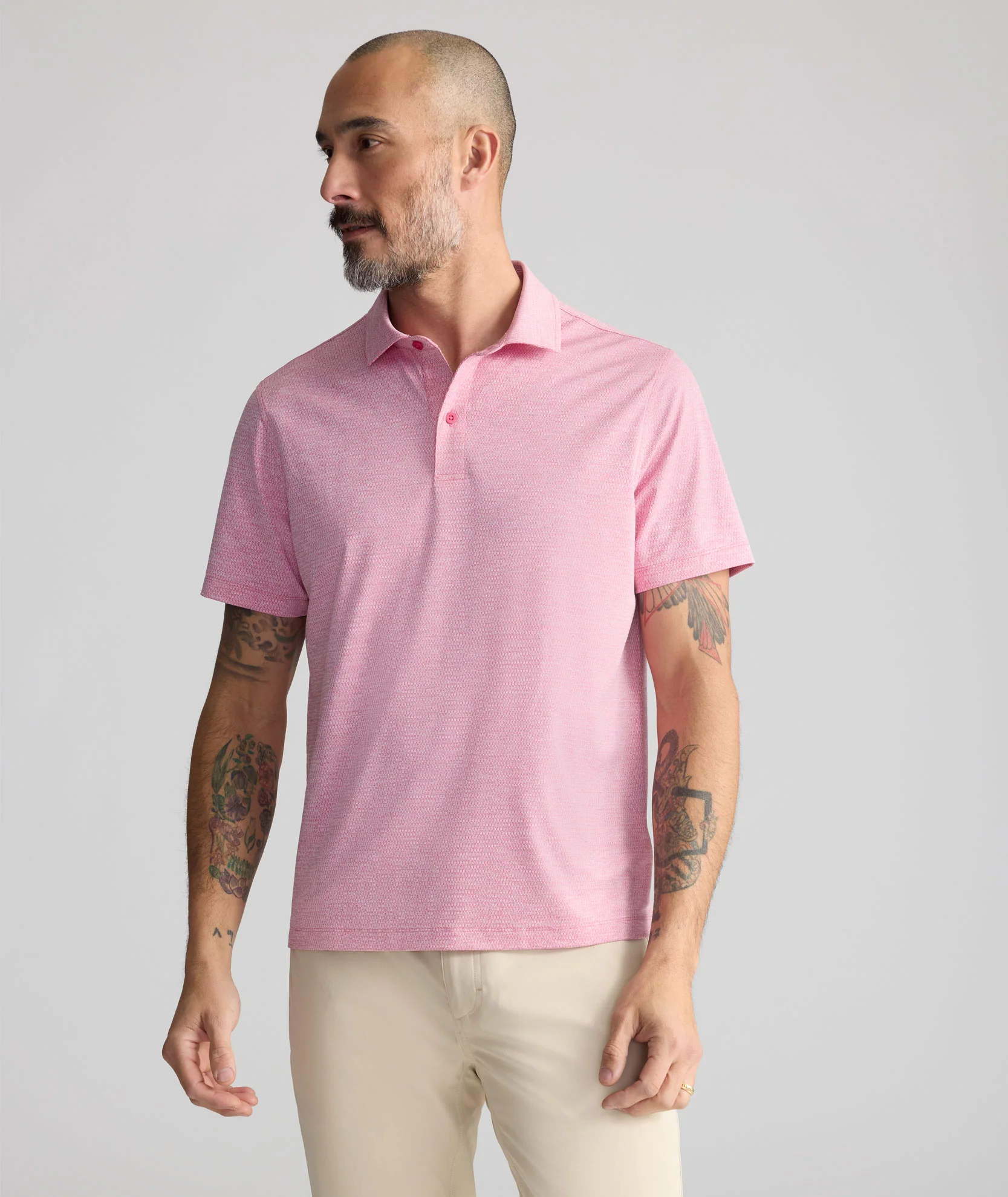 Textured Performance Polo - Image 5