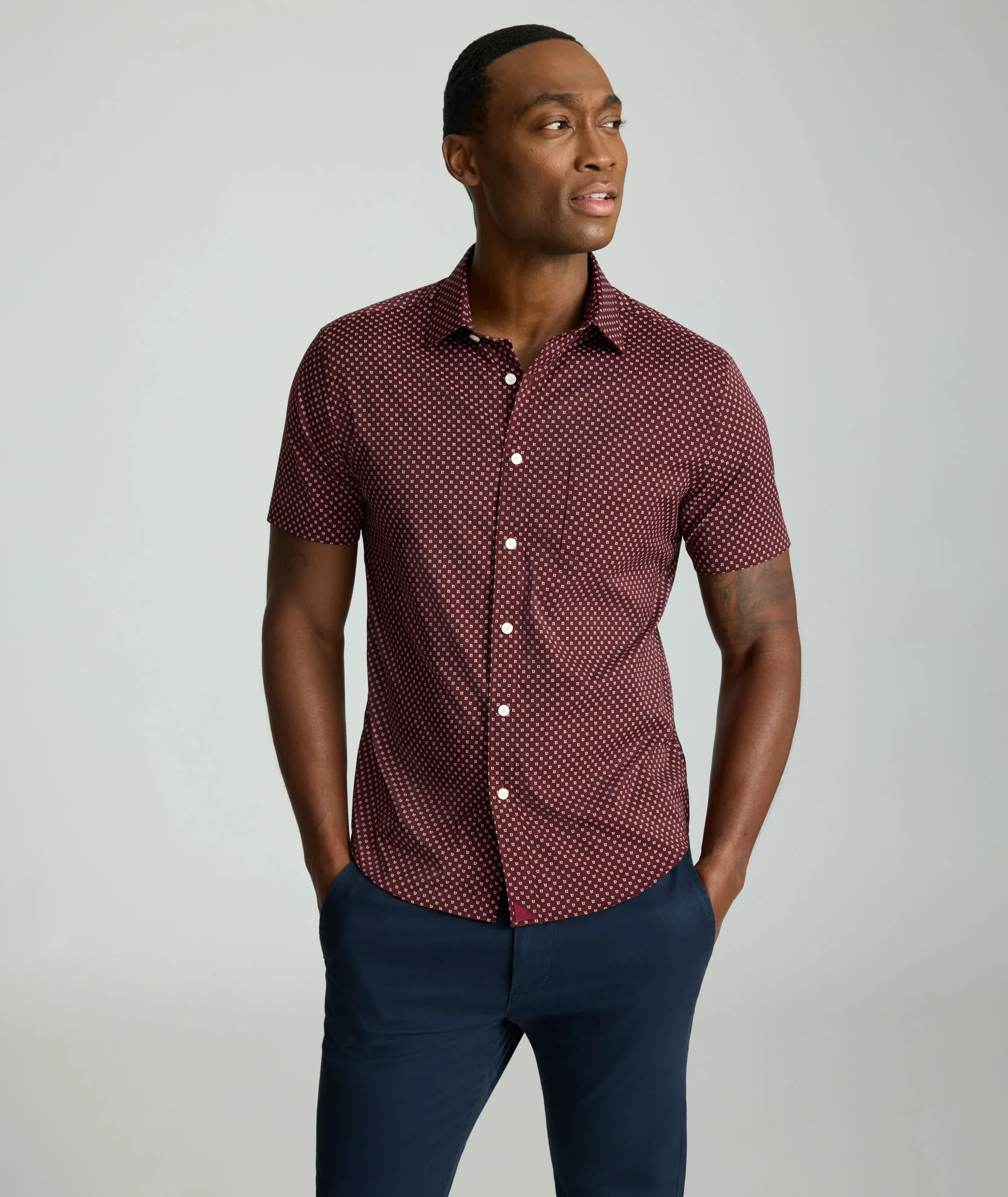 Performance Short-Sleeve Stanton Shirt - FINAL SALE - Image 4