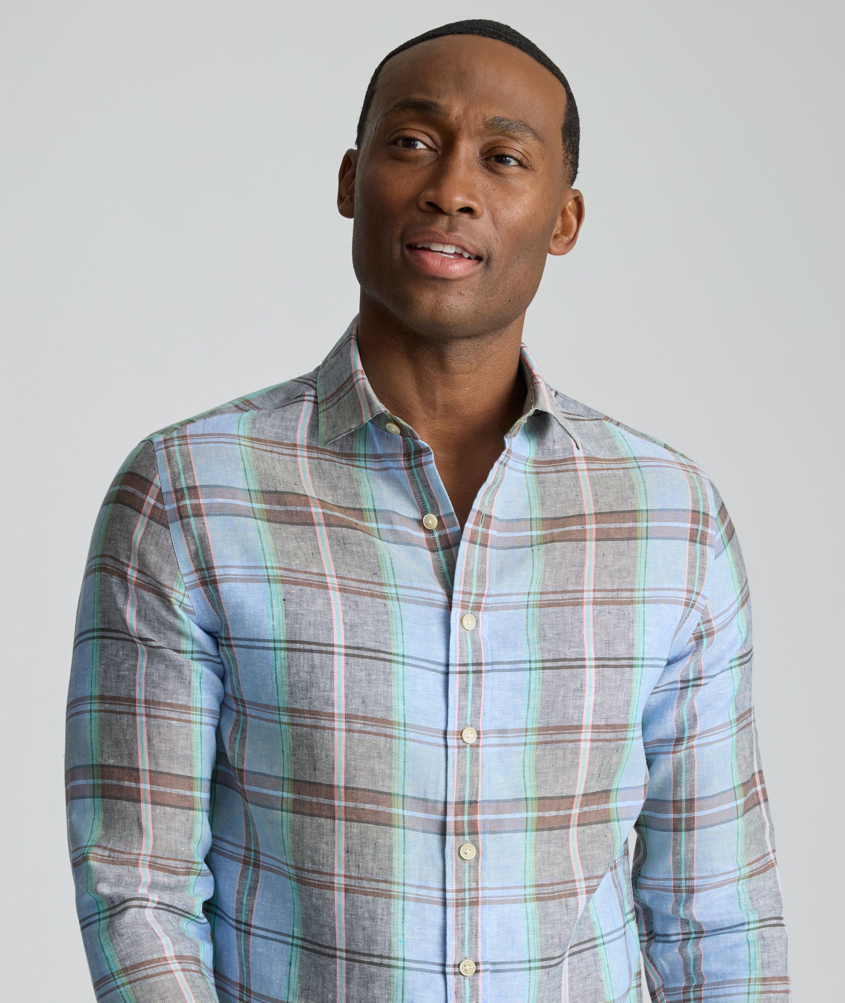 Wrinkle-Resistant Linen Vaughn Shirt - Image 2
